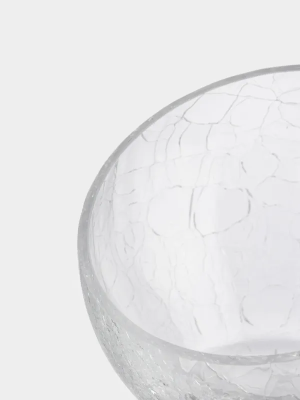 Кәмпит ыдысы, 12x15 см, шыны, Кракелюр, Ice, image-5