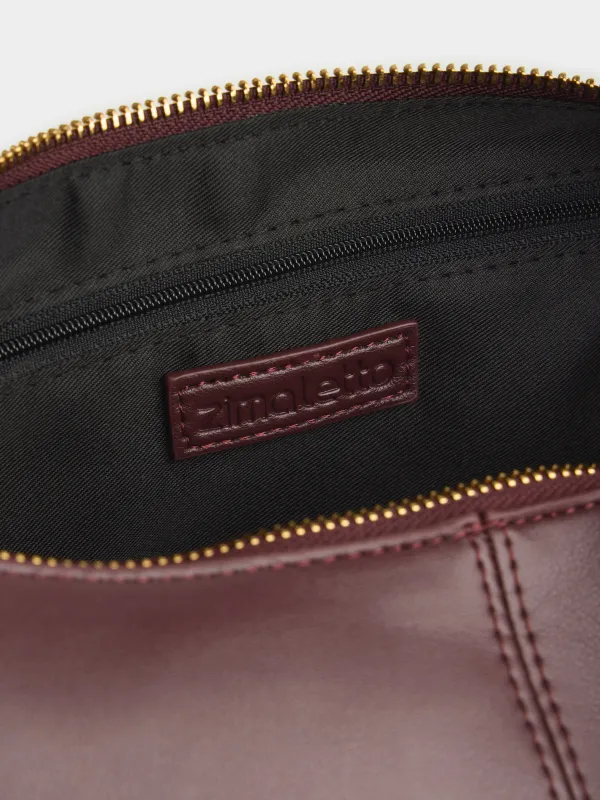 Әйелдер сөмкесі, 32х10 см, тұтқасы бар, полиуретан, қоңыр, Ahora, image-3