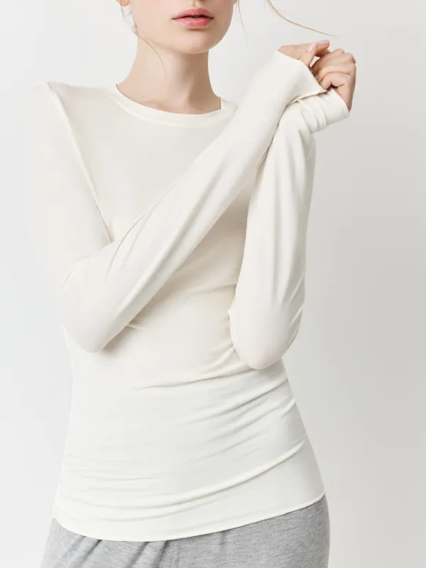 Әйелдерге арналған лонгслив, өлшемі L, вискоза, сұр, Colira, image-2