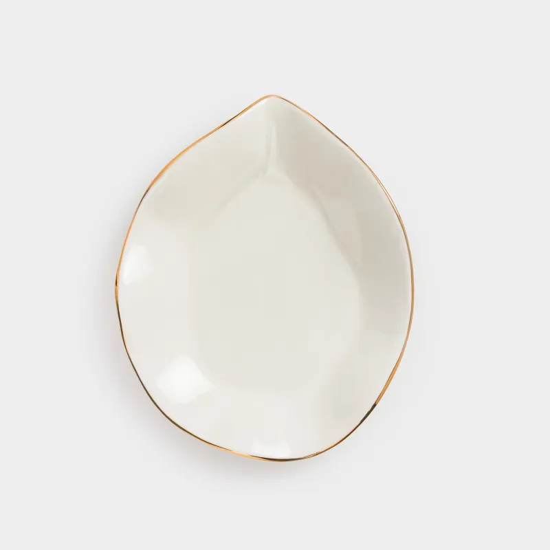 Шай жұбы, 1 адам, 2 зат, 280 мл, фарфор Р, алтын жиегі бар, Бұйра жиекті, Wavy gold, image-2