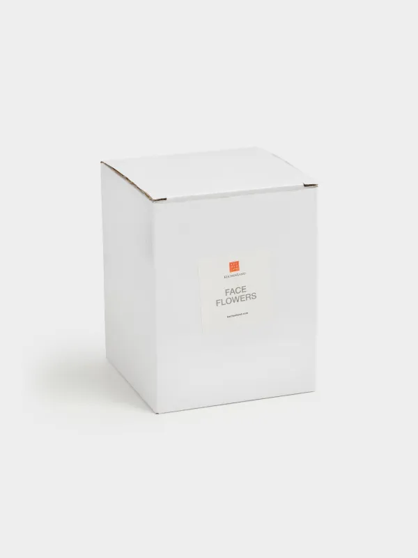 Подставка для косметических кистей, 14 cм, керамика, Face flowers, image-4