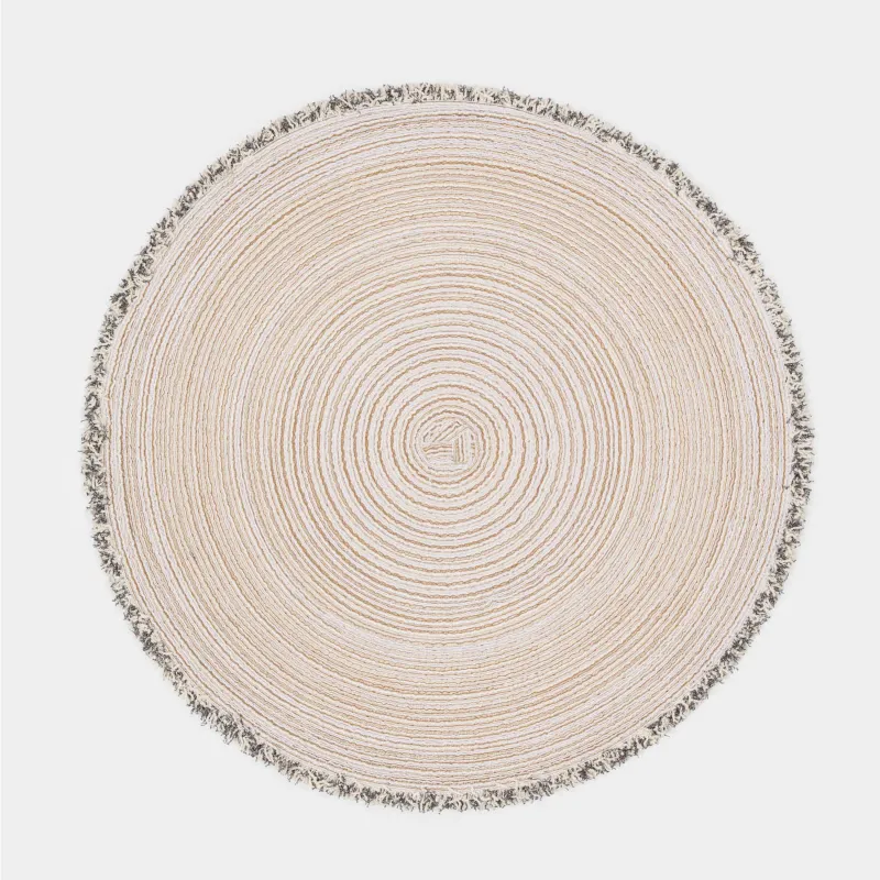 Аспаптарға арналған майлық, 38 см, шашағы бар, полиэстер, дөңгелек, сарғылт-қоңыр, Rotary