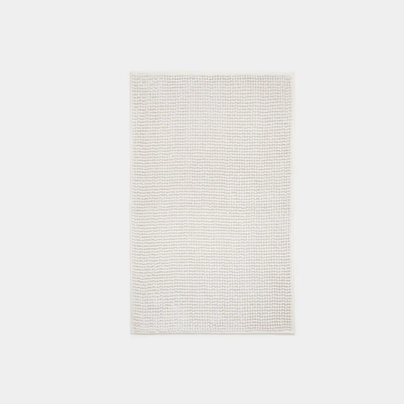 Кілем, 50х80 см, полиэстер, сүт, Hillock