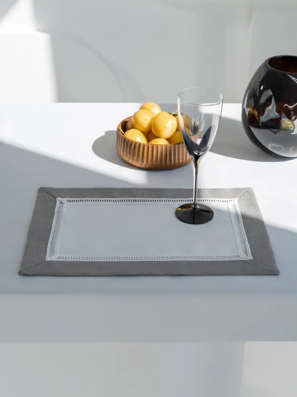 Аспаптарға арналған майлық, 30х45 см, 2 дана, полиэстер, тікбұрышты, ақ-сұр, Milky way, image-2