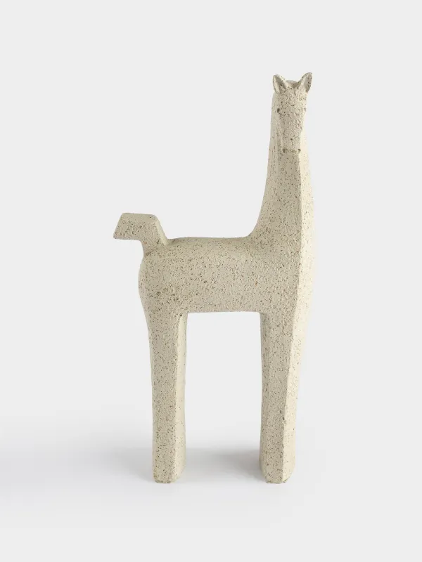 Статуэтка, 25 см, полирезин, белая, Конь, Horse white, image-5