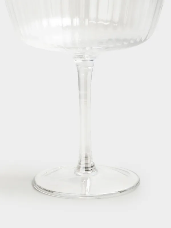 Бокал-креманка для шампанского, 230 мл, стекло Р, перламутр, Ribby polar, image-1