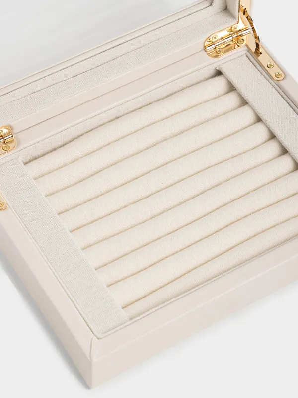 Зергерлік қобдиша, 20х15 см, жасанды былғары/МДФ, сарғылт-қоңыр, Premiere one, image-2