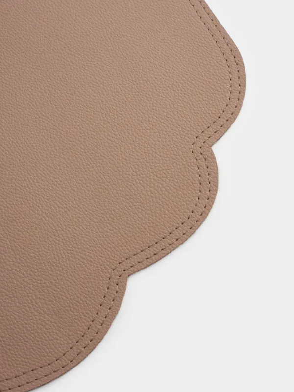 Аспаптарға арналған майлық, 33х45 см, ПВХ, бұйра, сарғылт-қоңыр, Rock, image-2