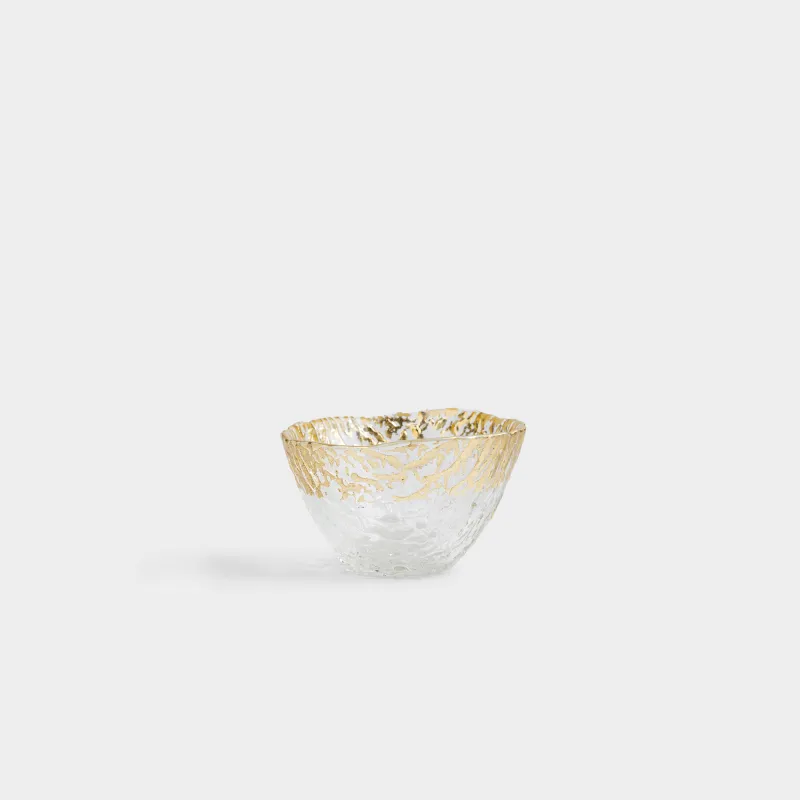 Кесе, 12х7 см, мл, шыны, алтын түстес, Paradise gold