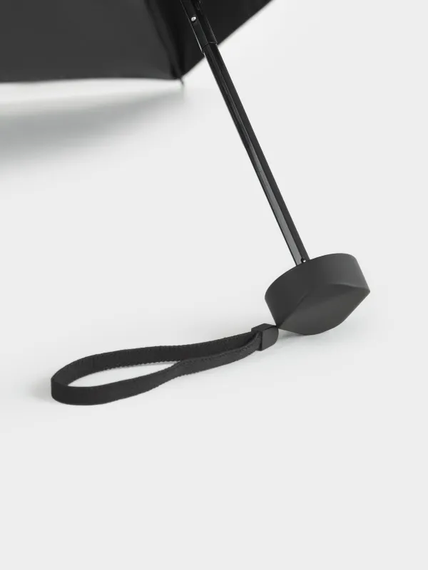 Қолшатыр, 52 см, жиналмалы, эпонж, қара, Rainy day, image-3