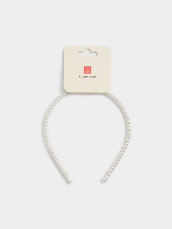 Тоғыншақ, 13х14 см, пластик/металл, ақ, Моншақтар, Pearl, image-3