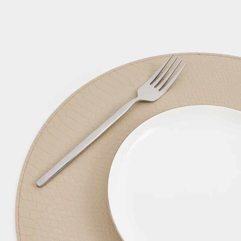 Аспаптарға арналған майлық, 38 см, полиуретан, дөңгелек, сарғылт-қоңыр, Жылан қабыршақтары, Rock, image-3