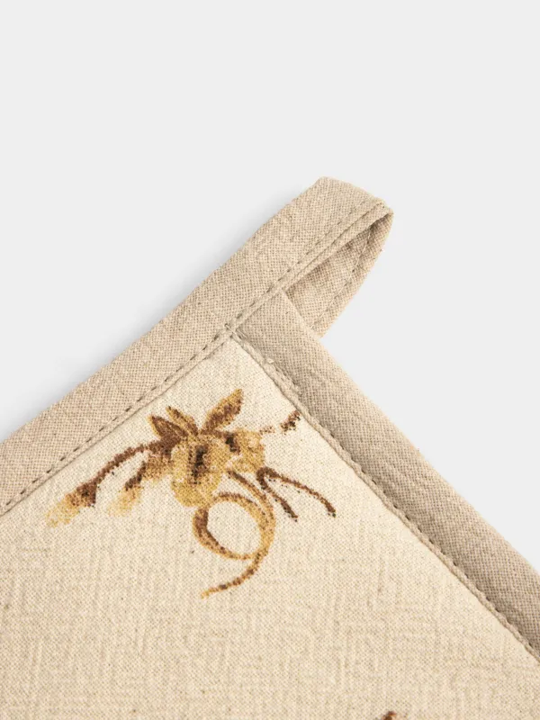 Ыдыс ұстағыш, 20х20 см, мақта, сарғылт-қоңыр, Пасха қояны, Rabbit Easter, image-2