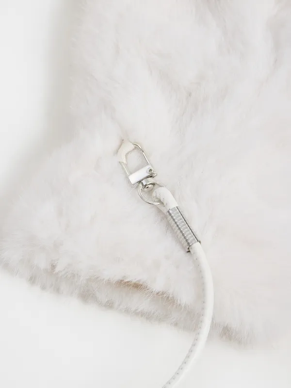 Варежки женские на шнурке, Shaggy, image-1