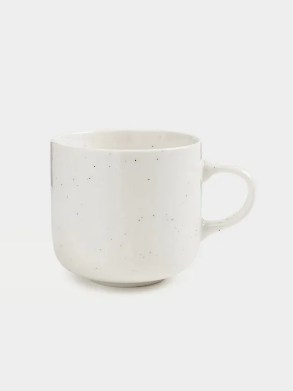 Пара чайная, 1 перс, 2 пр, 250 мл, фарфор N, молочная, Точки, Boho, image-4