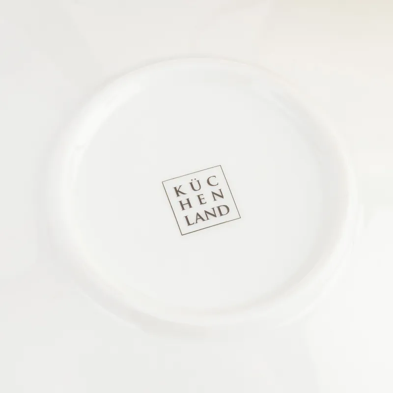 Таңғы асқа арналған шай жұбы, 1 адам, 2 зат, 500 мл, фарфор Р, алтын ақ, Мысық, Cat, image-4