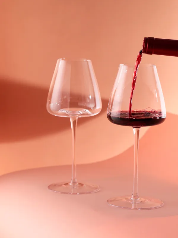 Қызыл шарап бокалы, 480 мл, 2 дана, шыны, Sorento, image-4