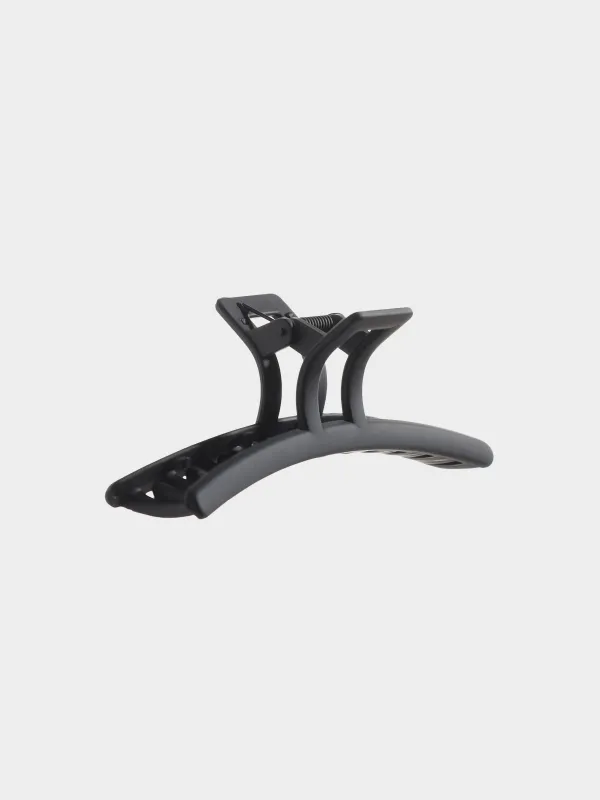 Шаш қыстырғыш, 11 см, пластик, қара, краб, негізгі, image-1