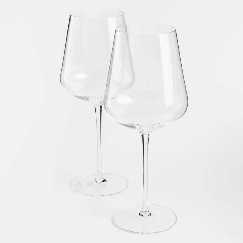 Бокал для белого вина, 480 мл, 2 шт, кристальное стекло, Ferentino, image-1