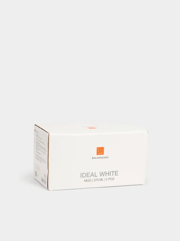 Үйірме, 450 мл, 2 дана, фарфор F, ақ, Ideal white, image-8