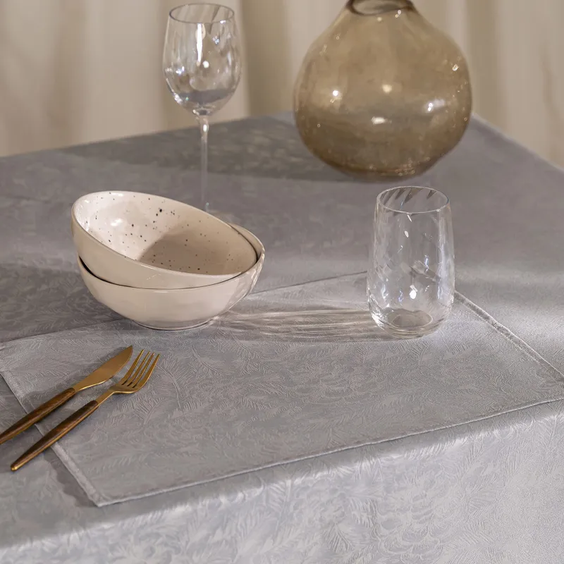 Аспаптарға арналған майлық, 30х45 см, жаккард, полиэстер, тікбұрышты, сұр, шырша бүршіктері, Spruce cones