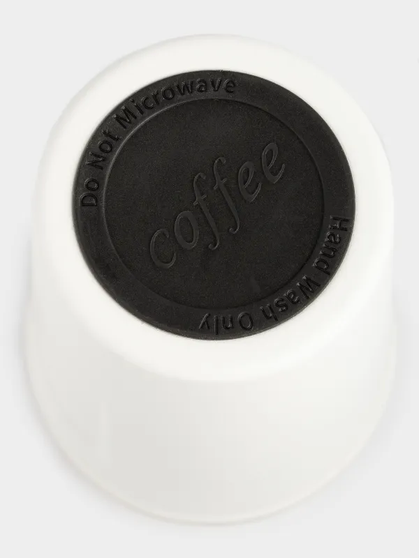 Термокружка, 380 мл, сталь/пластик, белая, Лошадь, Coffee time, image-5