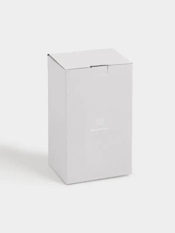 Гүл вазасы, 28 см, шыны Р, сұр градиент, Mosaic color, image-4