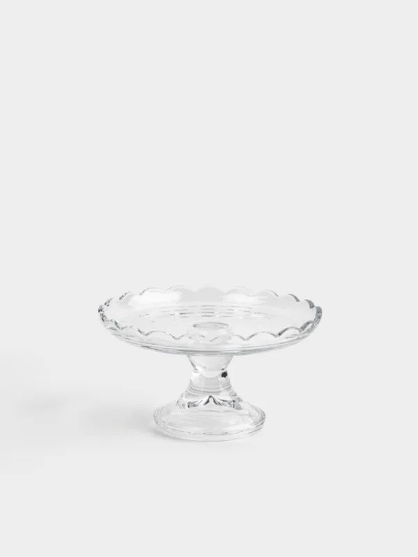 Блюдо на ножке, 20х11 см, Clear, image-4