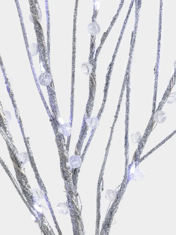 Ветка декоративная, 1 м, Crystal decor, image-2