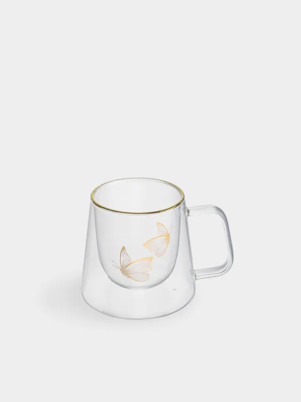 Кружка, 310 мл, Стрекоза/Бабочки, Air decor, image-1