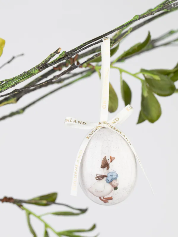 Салпыншақ, Пасха жұмыртқасы, 6 см, пенопласт, Қазбен бірге қаз, Easter, image-3