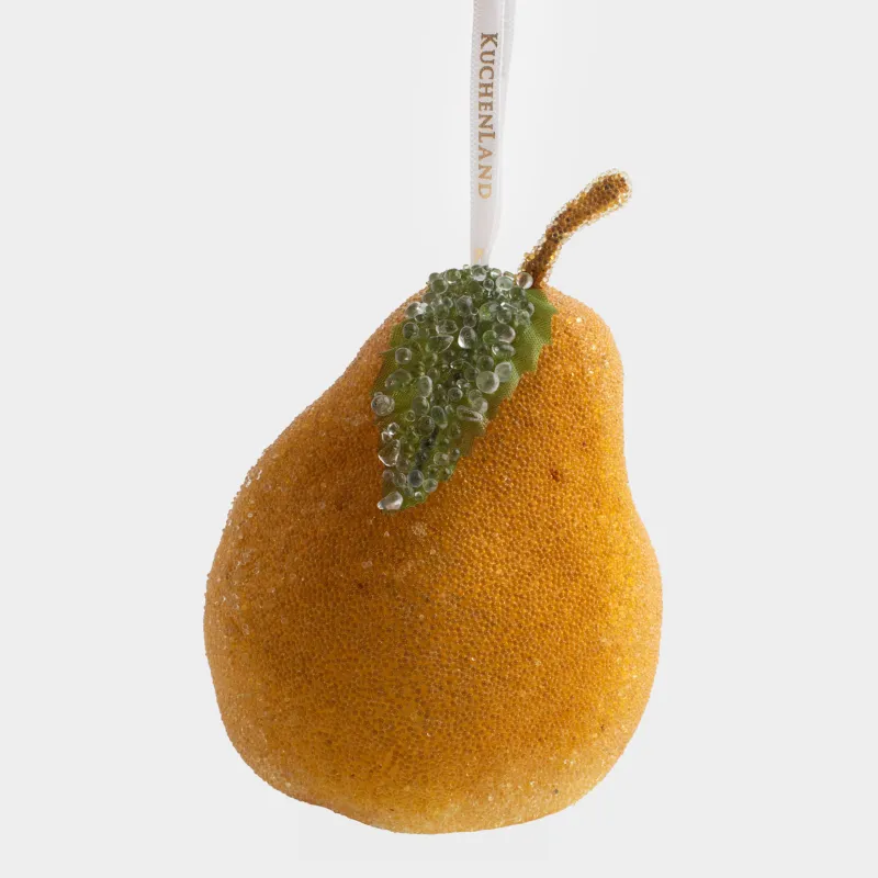 Шырша ойыншығы, 12 см, пенопласт, сары, Алмұрт, Fruits