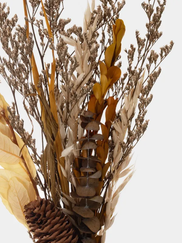 Букет декоративный, 60 см, сухоцветы, Осенняя композиция, Dried flower, image-4