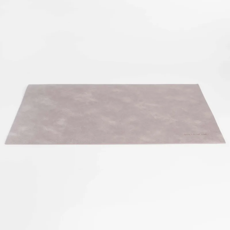 Салфетка под приборы, 30х45 см, ПВХ, прямоугольная, серо-коричневая, Rock, image-3