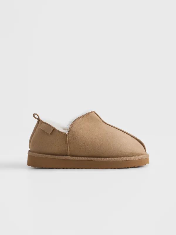 Угги женские, бежевые, Suede, image-0