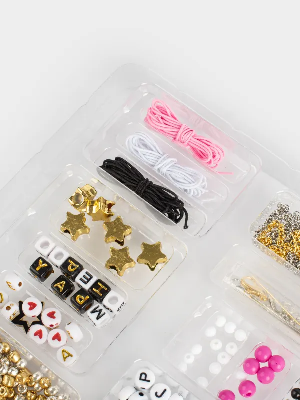 Шығармашылық жинағы, 15х18 см, білезік жасау, пластик / полиэстер, Hobby weave, image-4