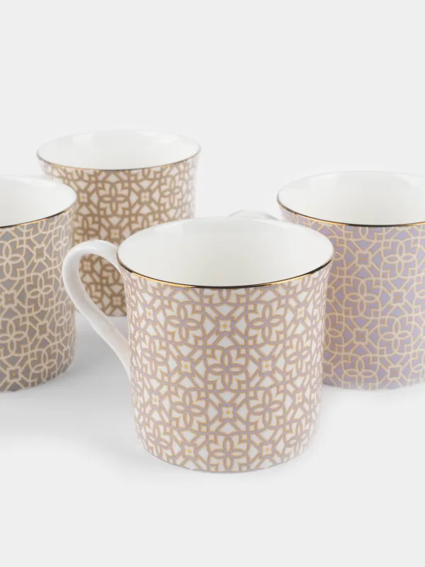 Кружка, 330 мл, 4 шт, Орнамент, Liberty, image-3