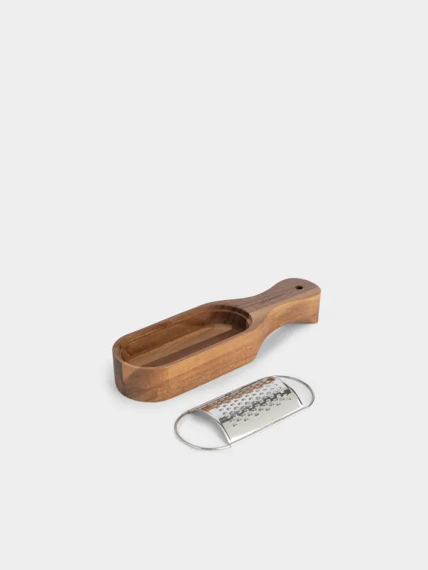 Үккіш, 24х7 см, контейнері бар, тұтқасы бар, болат/ағаш, Noble tree, image-2