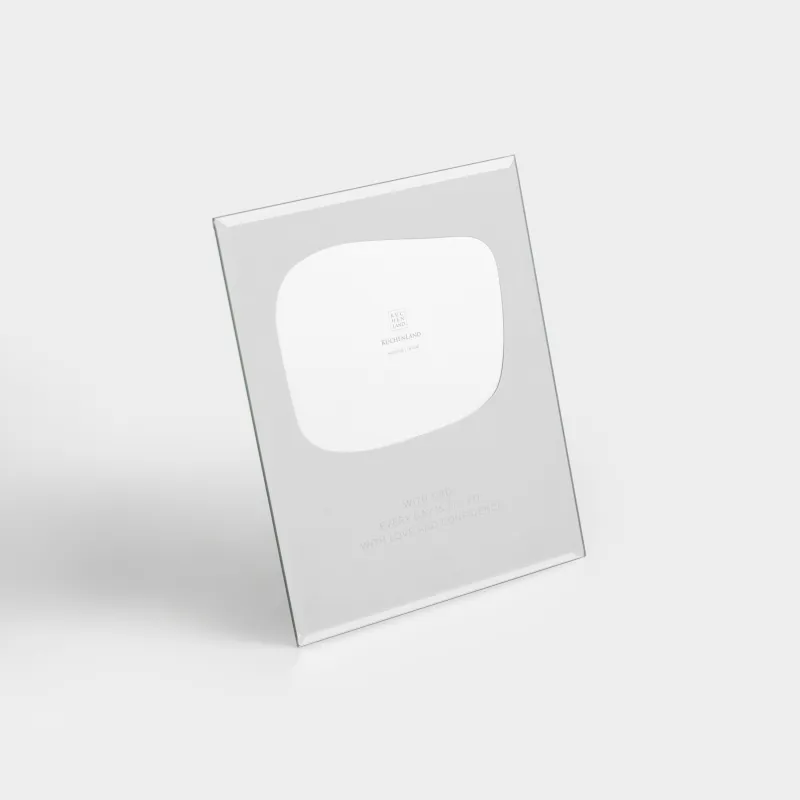 Фото жиектеме, 17х20 см, төсеніші бар, шыны, Әке, Sheer