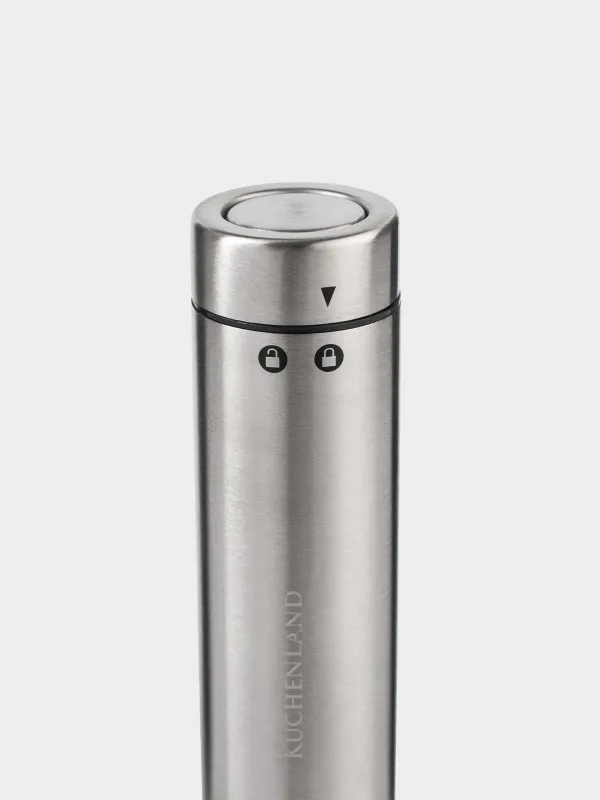 Дәмдеуіш диірмені, 19 см, электр, болат, Classic, image-2