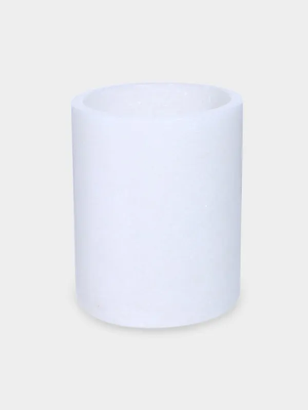 Подставка для кухонных принадлежностей, 13 см, мрамор, белая, Classic Marble, image-1