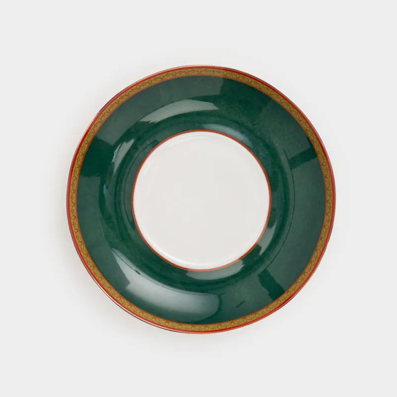 Шай жұбы, 1 адам, 2 зат, 260 мл, фарфор F, түсі, алтын жиектері бар, Аттар, Blue wind, image-4