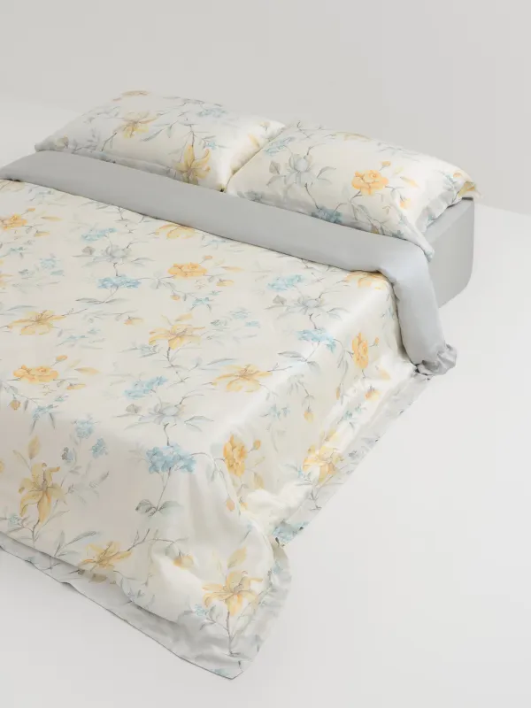 Постельное белье, евро, тенсель, Лилии, Tencel, image-2