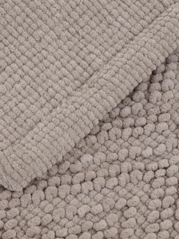 Коврик, 50x80 см, полиэстер/хлопок, мокко, Ромбы, Rhombic, image-3