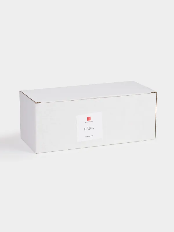 Мақта жастықшалары/таяқшалары/шарлары бар контейнер, 23х8 см, 3 бөлім, қақпағы бар, пластик, Basic, image-3