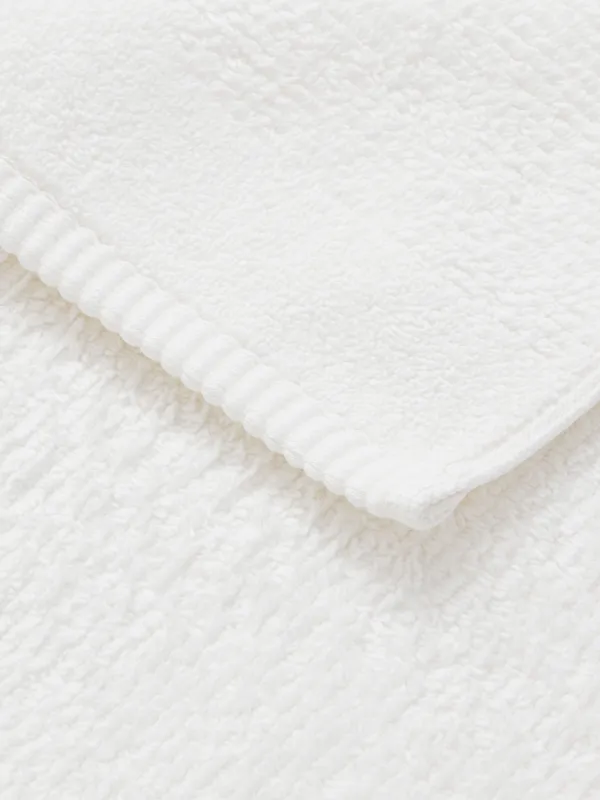 Полотенце, 40х60 см, хлопок, белое, Terry cotton, image-2