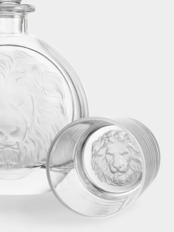 Набор для виски, 3 предмета, графин/стаканы, Лев, Elements, image-1