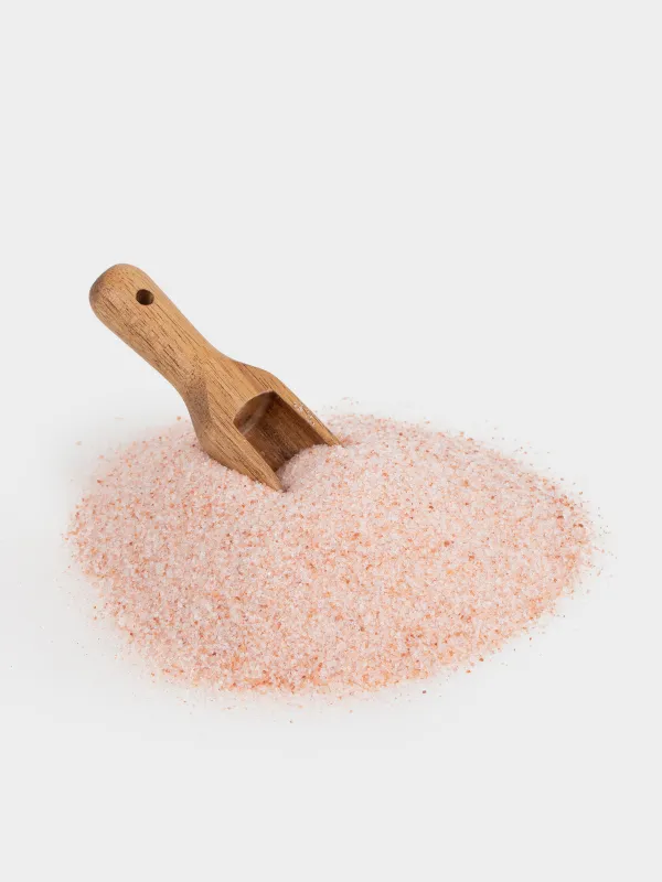 Дәмдеуіштерге арналған ыдыс, 12 см, толтырғышы бар, қасығы бар, шыны Р/ағаш, Қызғылт тұз, Seasoning, image-3