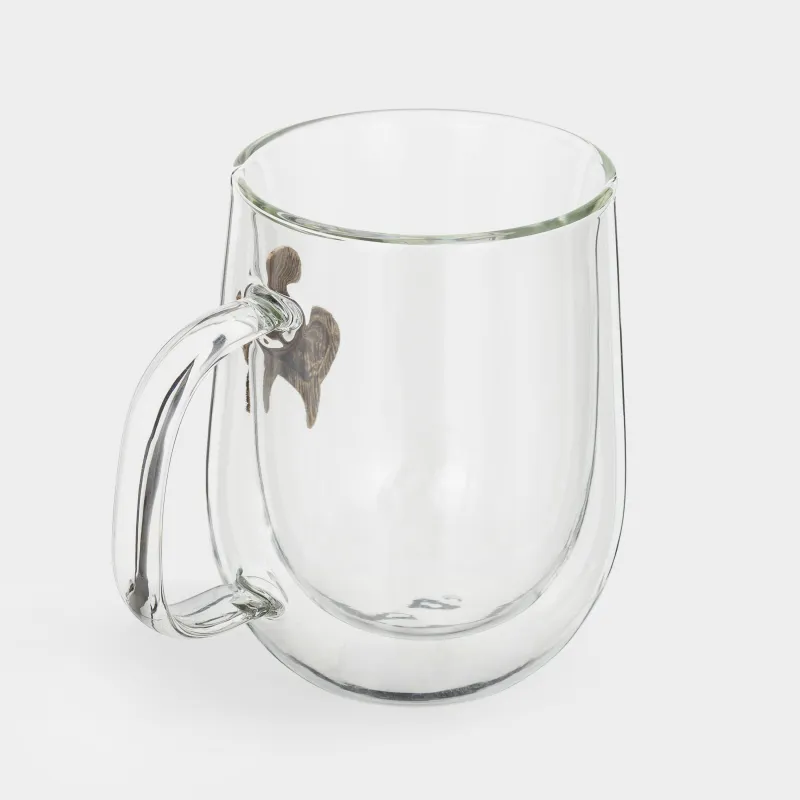 Саптыаяқ, 350 мл, металлдан жасалған шыны, алтын, Тоқты, Air zodiac, image-2