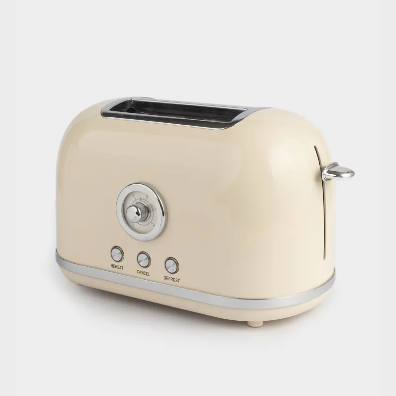 Электрлік тостер, 685-815 Вт, 6 режим, металл/пластик, сарғылт-қоңыр, Vintage kitchen